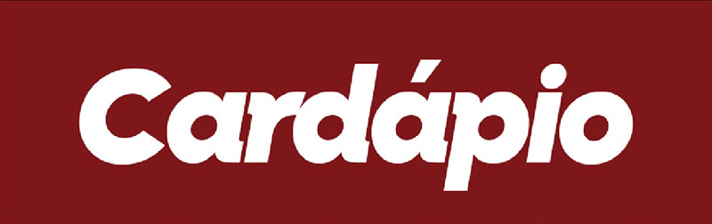Cardápio